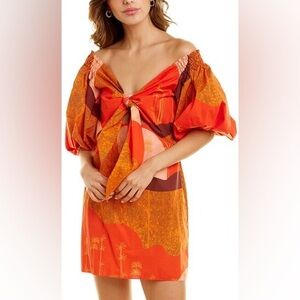 Johanna Ortiz tropical mini dress